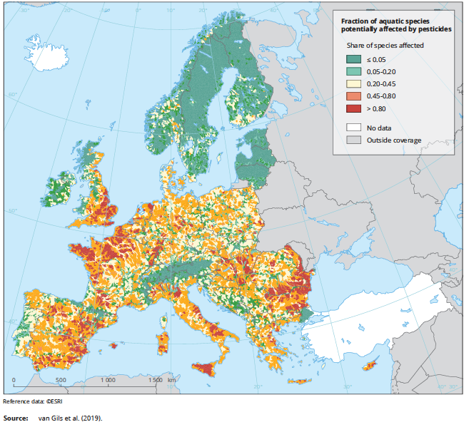 KARTEN ILLUSTATIONEN AUS EUA-Berichten zu Wasserfragen: EUA-Bericht 17/2020 �Wasser und Landwirtschaft: Auf dem Weg zu nachhaltigen L�sungen�