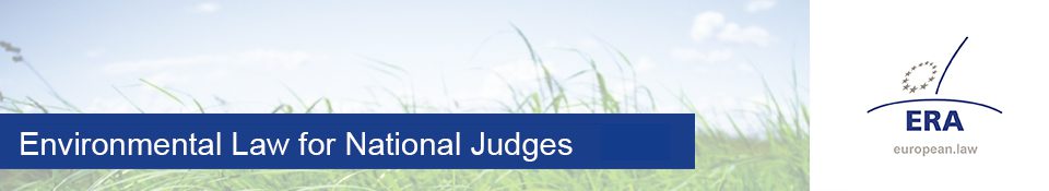 Cooperation with National Judges in the Field of Environmental Law