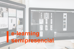 e-learning semipresencial sobre los temas mencionados